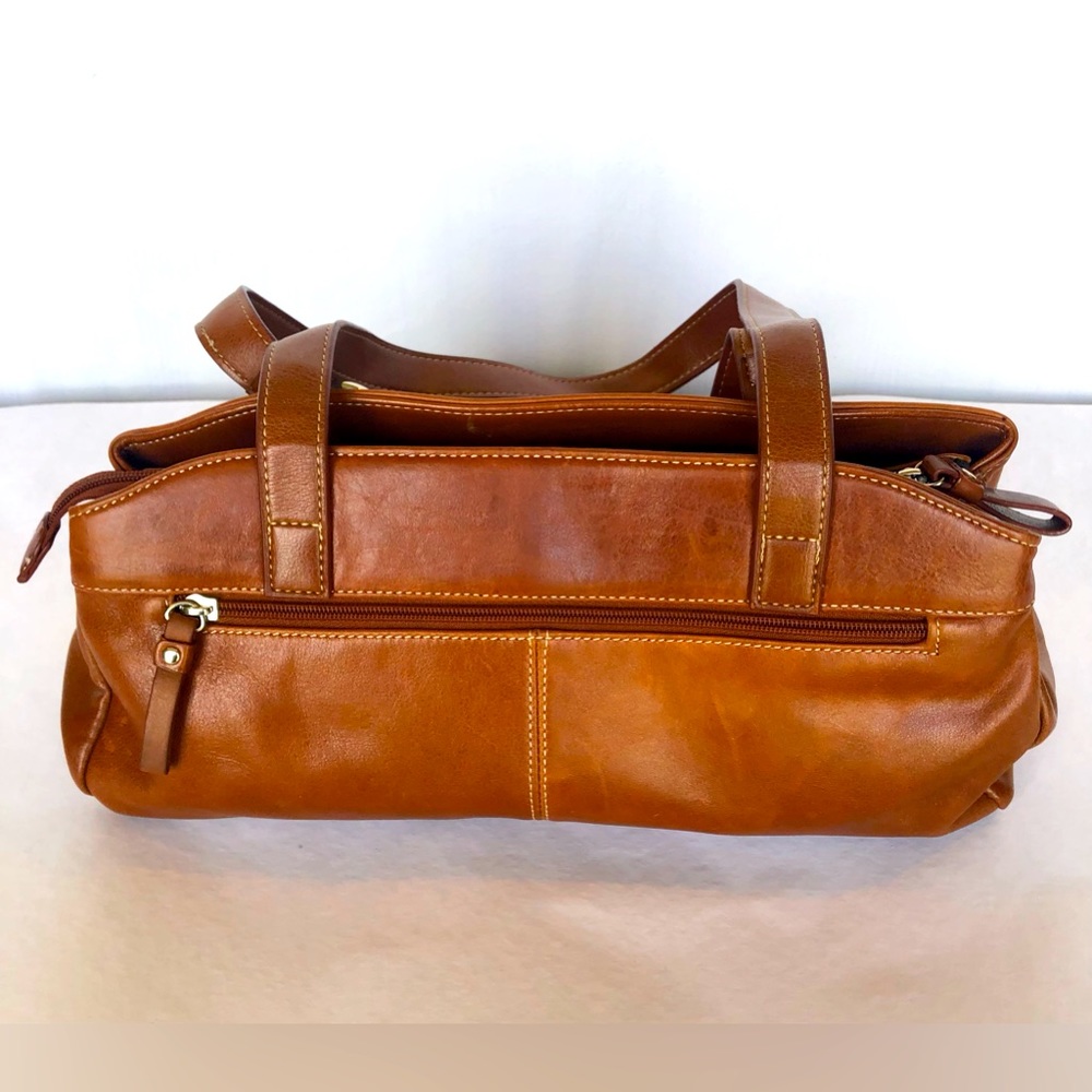 Madison Studio Brown Leather Handbag - Picture 10 of 16